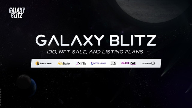 Galaxy Blitz, IDO·NFT 사전 판매 및 거래소 상장 계획 발표