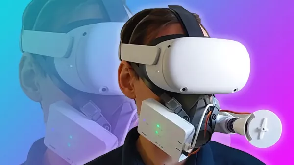 호흡 환경을 시뮬레이션할 수 있는 VR 마스크 > VR기기 - V2R타임즈